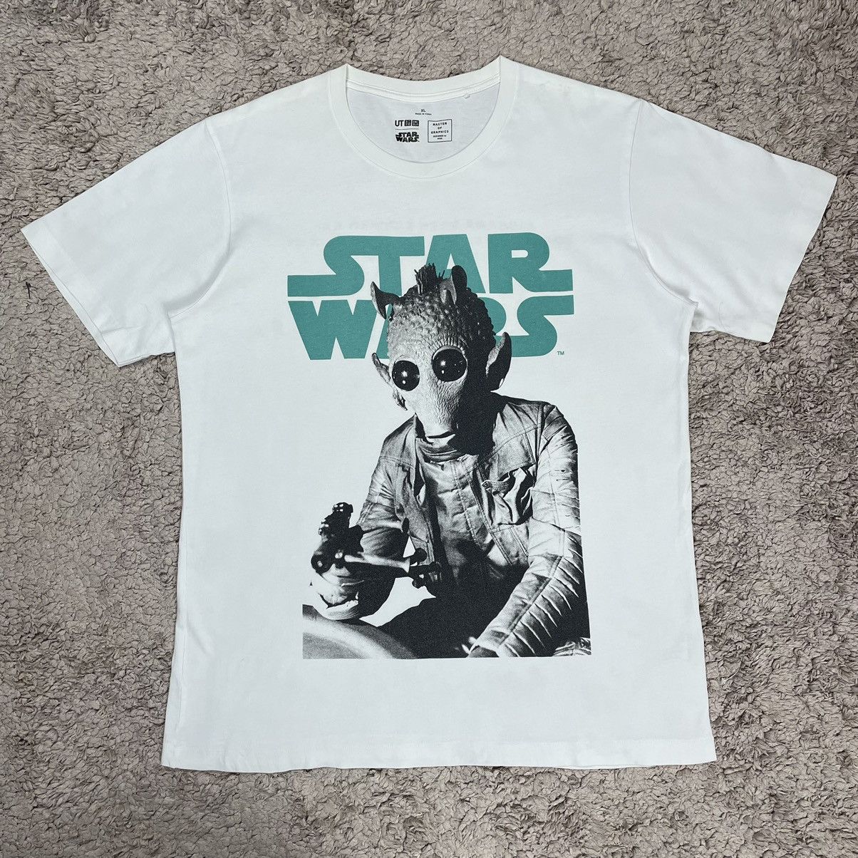image of Ut X Starwars Design By Nigo T- Shirt in White, Men's (Size XL)