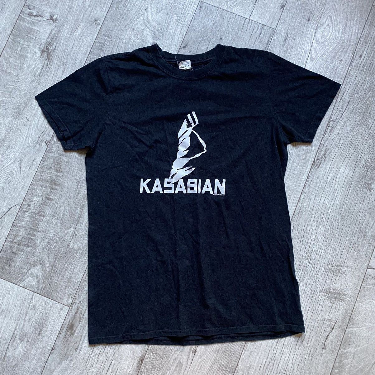 Band Tees × Vintage KASABIAN Y2K BAND GRAPHIC PRINT T SHIRT Size US M / EU 48-50 / 2 - 1 Thumbnail