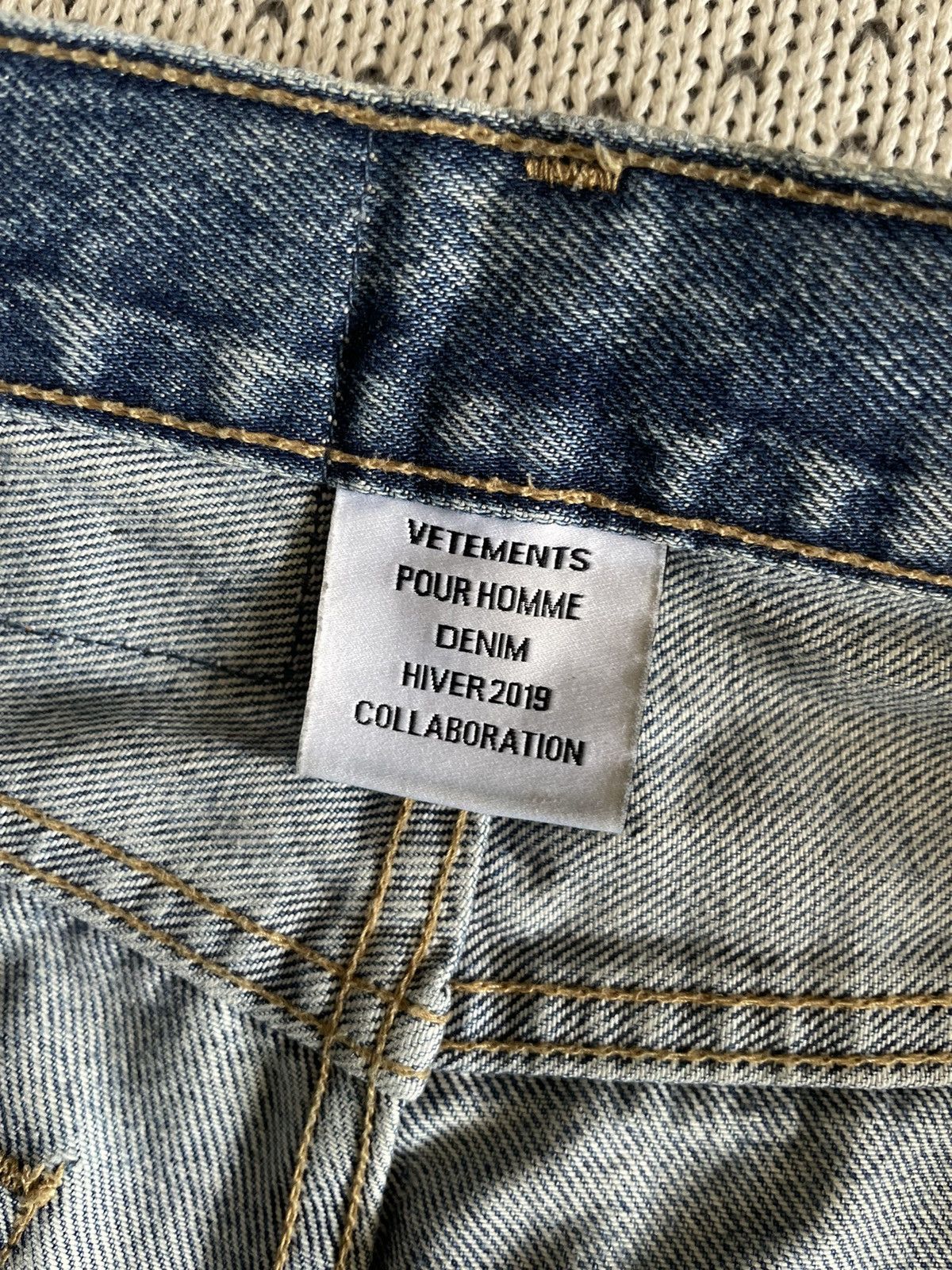 Levi's × Vetements Vetements x Levi’s Tribal Denim Pants Size US 29 - 10 Thumbnail