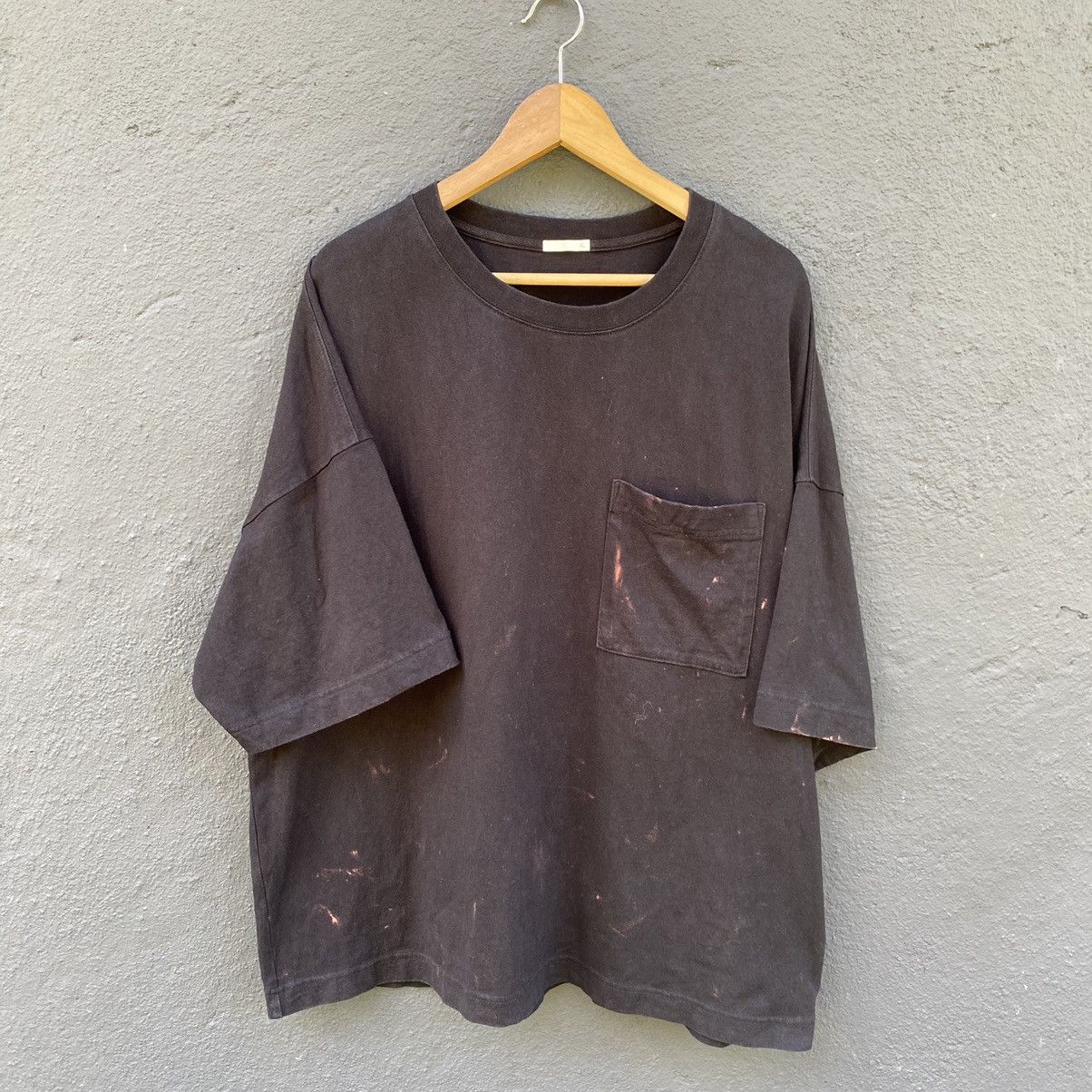 GU Thrashed Faded GU ERD GRUNGE GRAIL GHOST POCKET TEE Size US XL / EU 56 / 4 - 1 Thumbnail