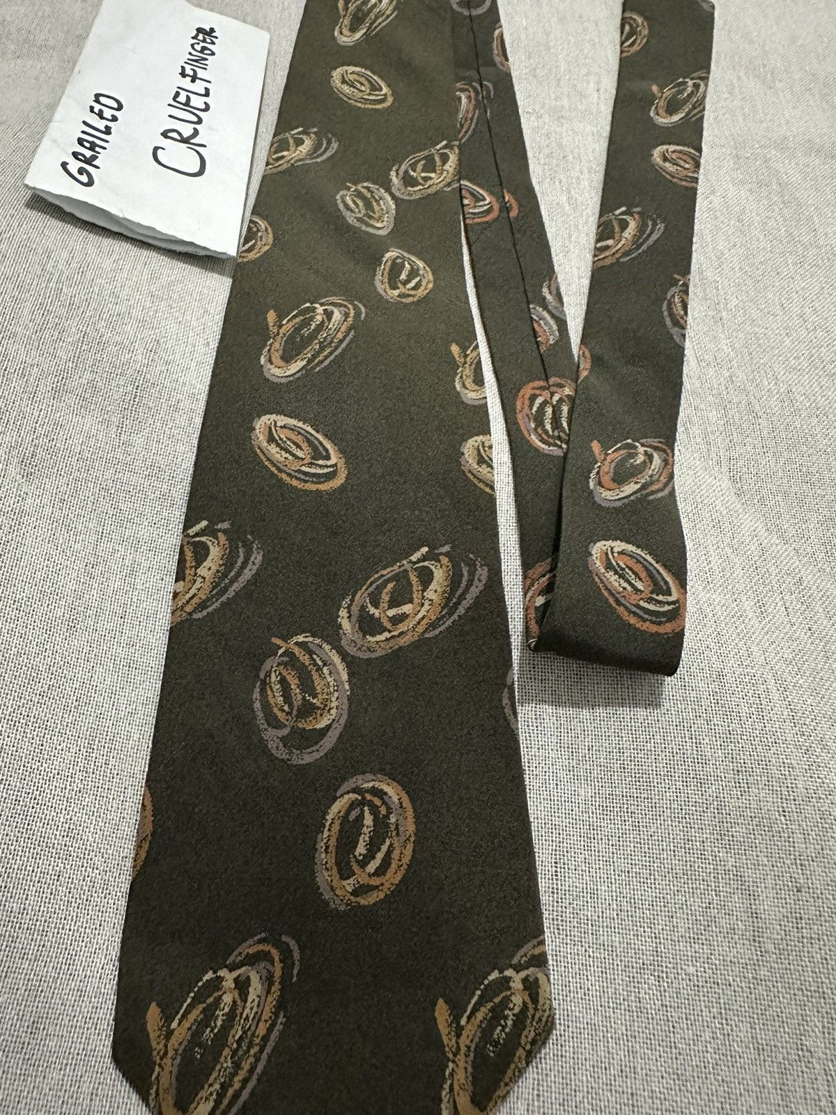 Issey Miyake Vintage Issey Miyake Nice Art Tie Size ONE SIZE - 2 Thumbnail