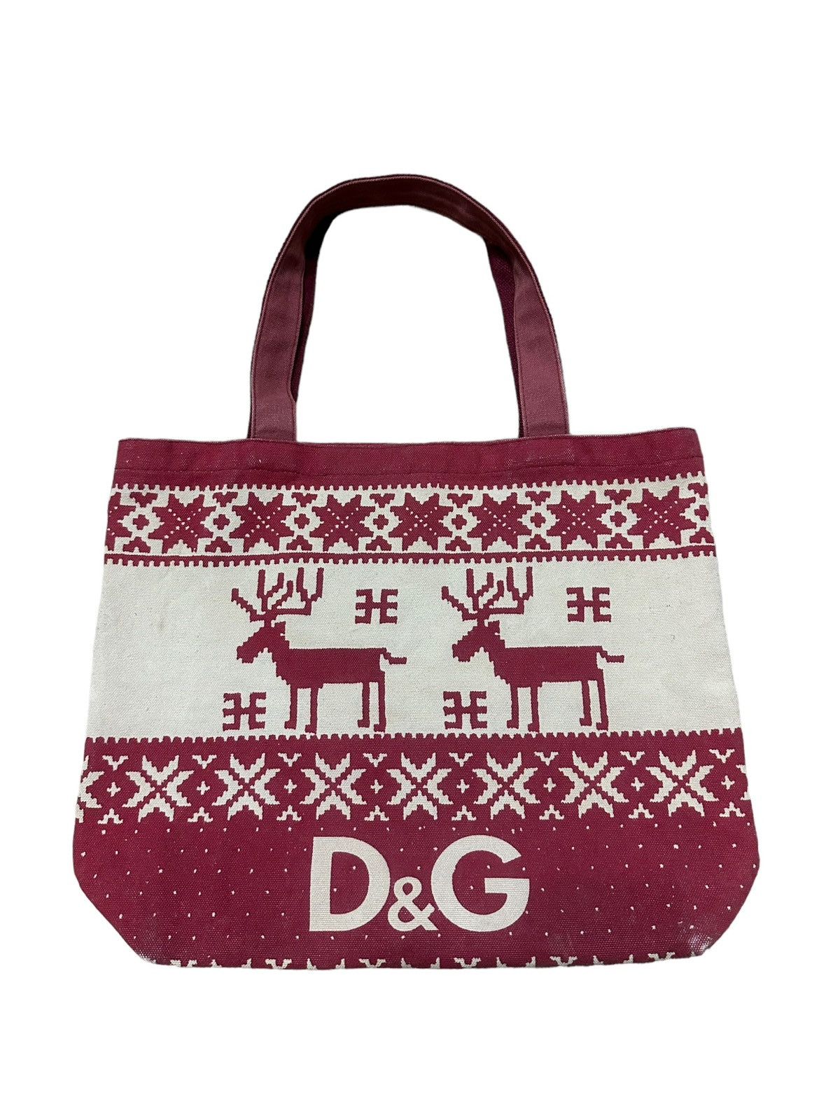 ICONIC🔥 Dolce & Gabbana Native Navajo Motif Tote Bag
