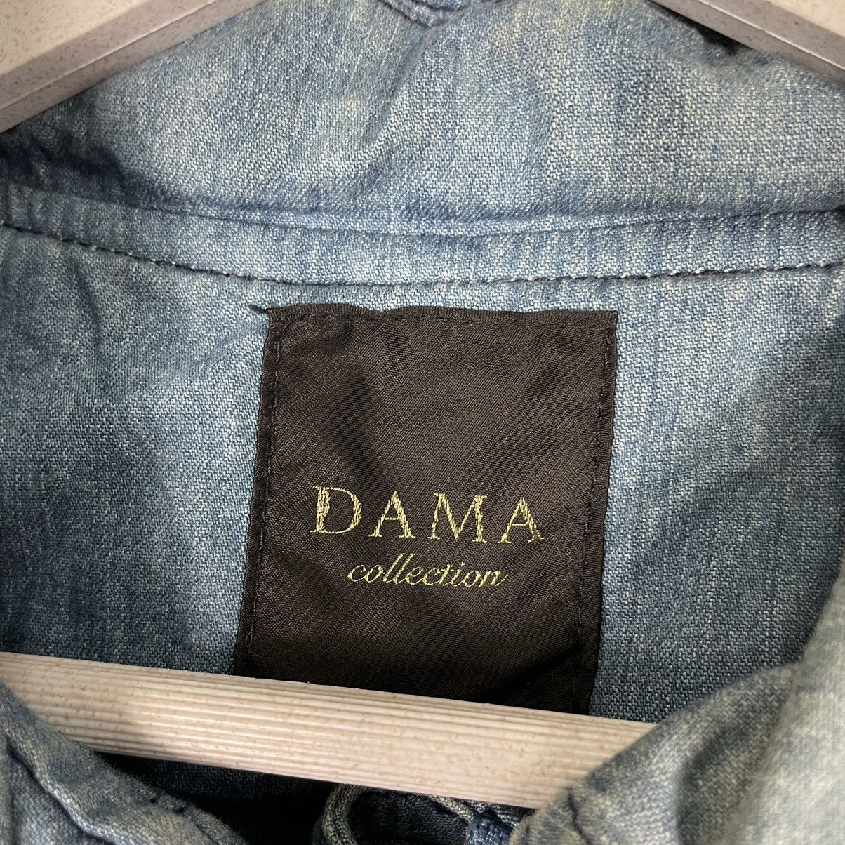 45rpm × Indigo × Japanese Brand 💥DAMA DYED DENIM HOODED PARKA JACKET Size US M / EU 48-50 / 2 - 11 Thumbnail