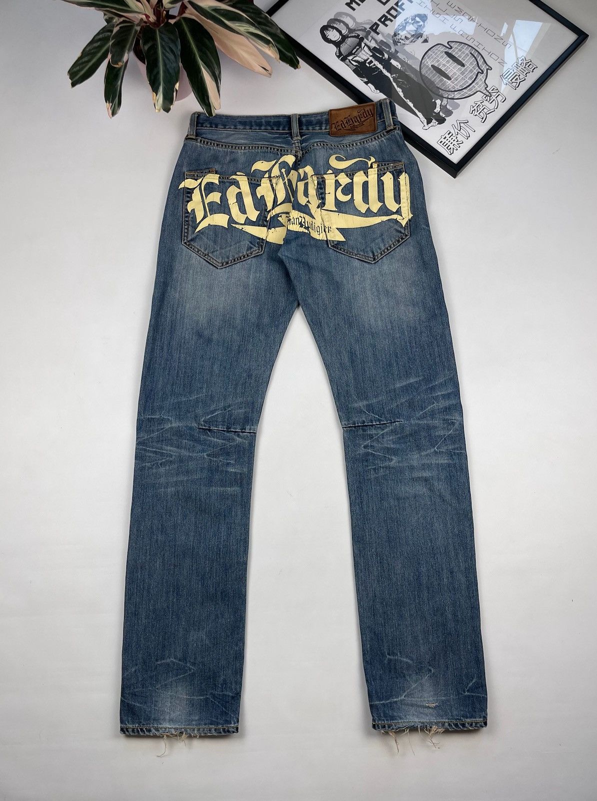 Ed Hardy jeans vintage big logo