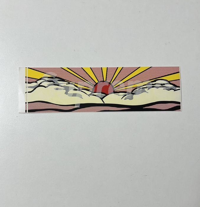 Supreme Supreme Lichtenstein Sunrise Box Logo Sticker 2013 | Grailed