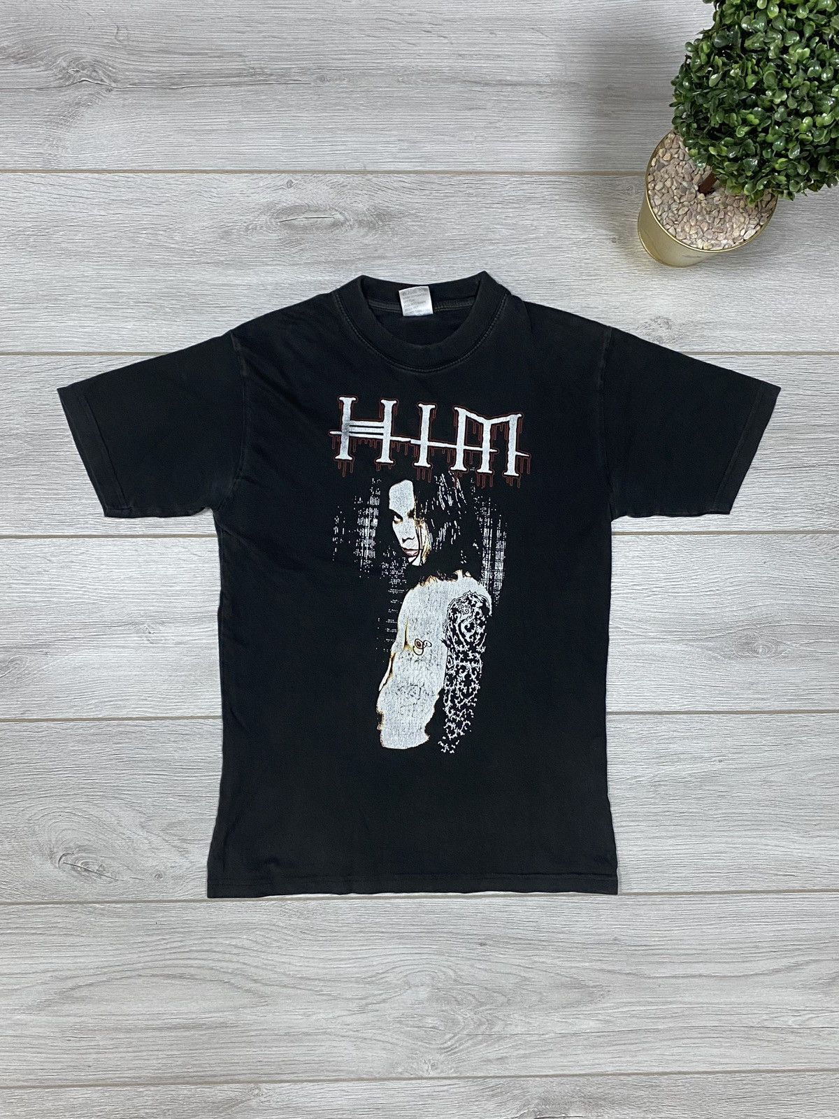 Band Tees HIM band t-shirt vintage Size US S / EU 44-46 / 1 - 1 Thumbnail