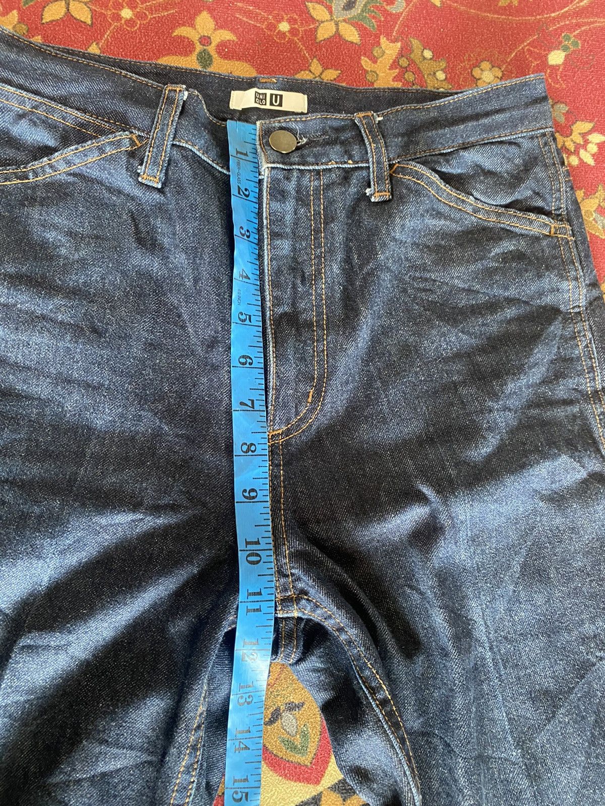 JNCO × Uniqlo × Vintage 🔥VERY COOL🔥Uniqlo Bootcut Denim Pant 30 Size US 30 / EU 46 - 10 Thumbnail