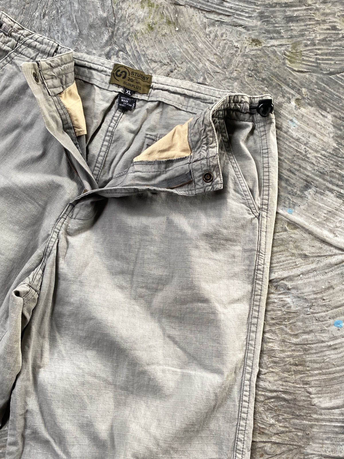 Stussy 🔥OFFER NOW🔥 Vintage Stussy Surplus Cargo Pant Size US 34 / EU 50 - 7 Thumbnail