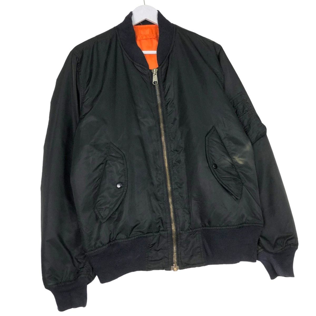 Beauty Beast × Japanese Brand 💥 JAPAN MA-1 FLIGHT RIOT BOMBER JACKET Size US L / EU 52-54 / 3 - 4 Thumbnail