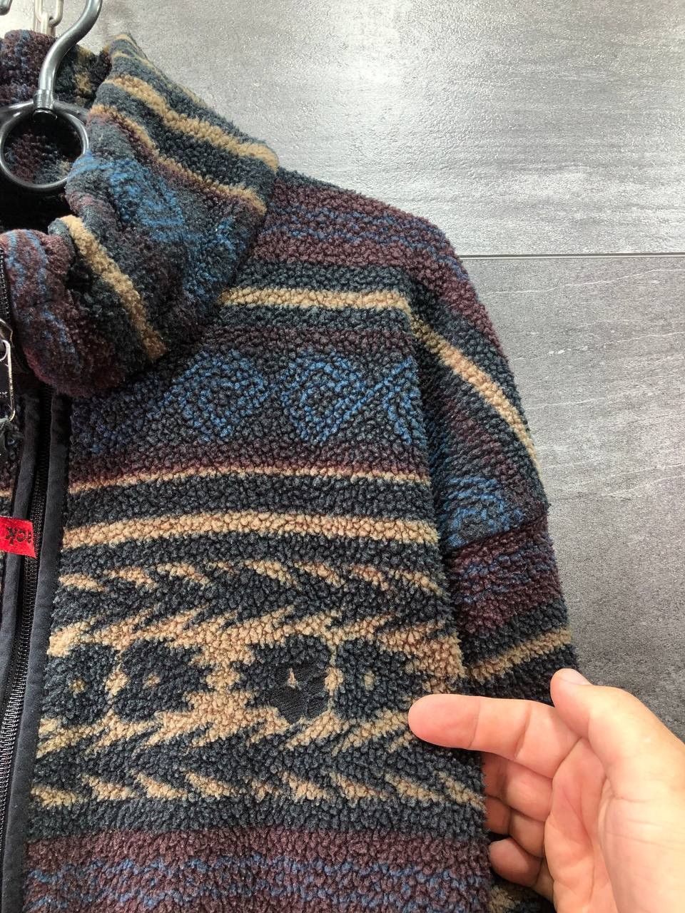 Jack Wolfskin Vintage 90s Jack Wolfskin Pull Over Navajo Fleece Jacket Size US M / EU 48-50 / 2 - 2 Thumbnail