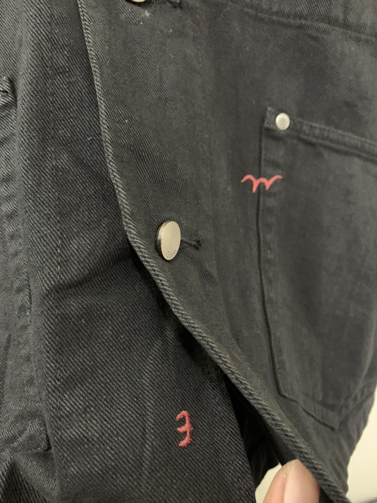 Edwin Edwin 503 S Chore Denim Jacket W-Swell Stitched Size US L / EU 52-54 / 3 - 3 Thumbnail