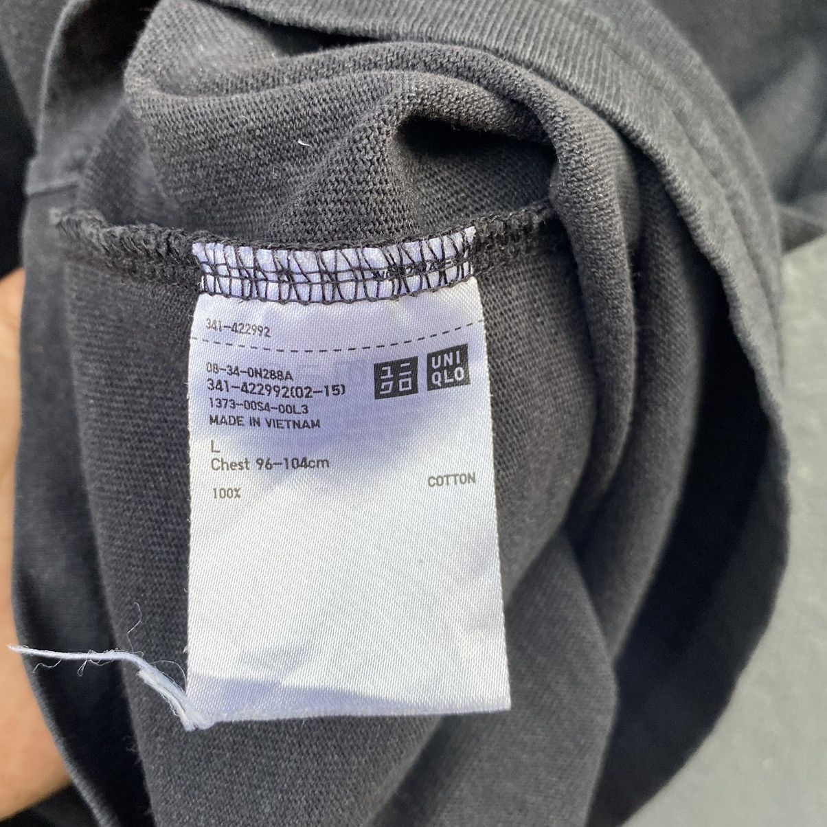 Lemaire × Uniqlo Thrashed Faded Lemaire x Uniqlo ERD GRUNGE PLAIN TEE Size US L / EU 52-54 / 3 - 4 Thumbnail