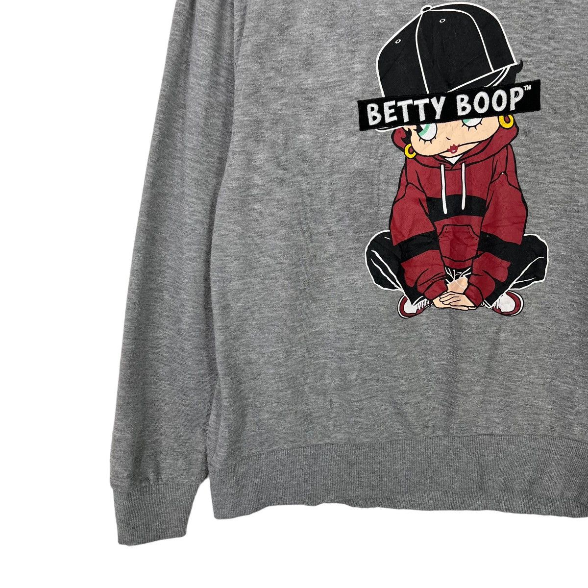 Japanese Brand 💥 BETTY BOOP SWEATSHIRT Size US M / EU 48-50 / 2 - 2 Thumbnail