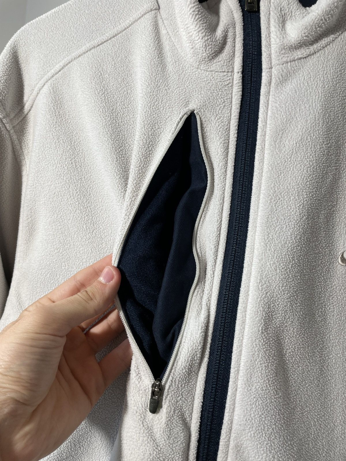 Nike × Vintage Reversible Nike Y2K Vintage Nylon/Fleece Light Jacket Size US L / EU 52-54 / 3 - 20 Thumbnail