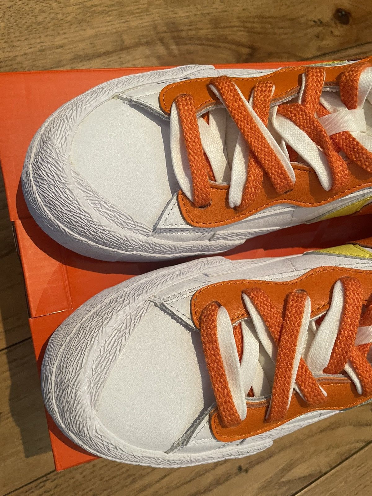 Nike × Sacai Nike Sacai Blazer Low Magma Orange Size US 9 / EU 42 - 7 Thumbnail