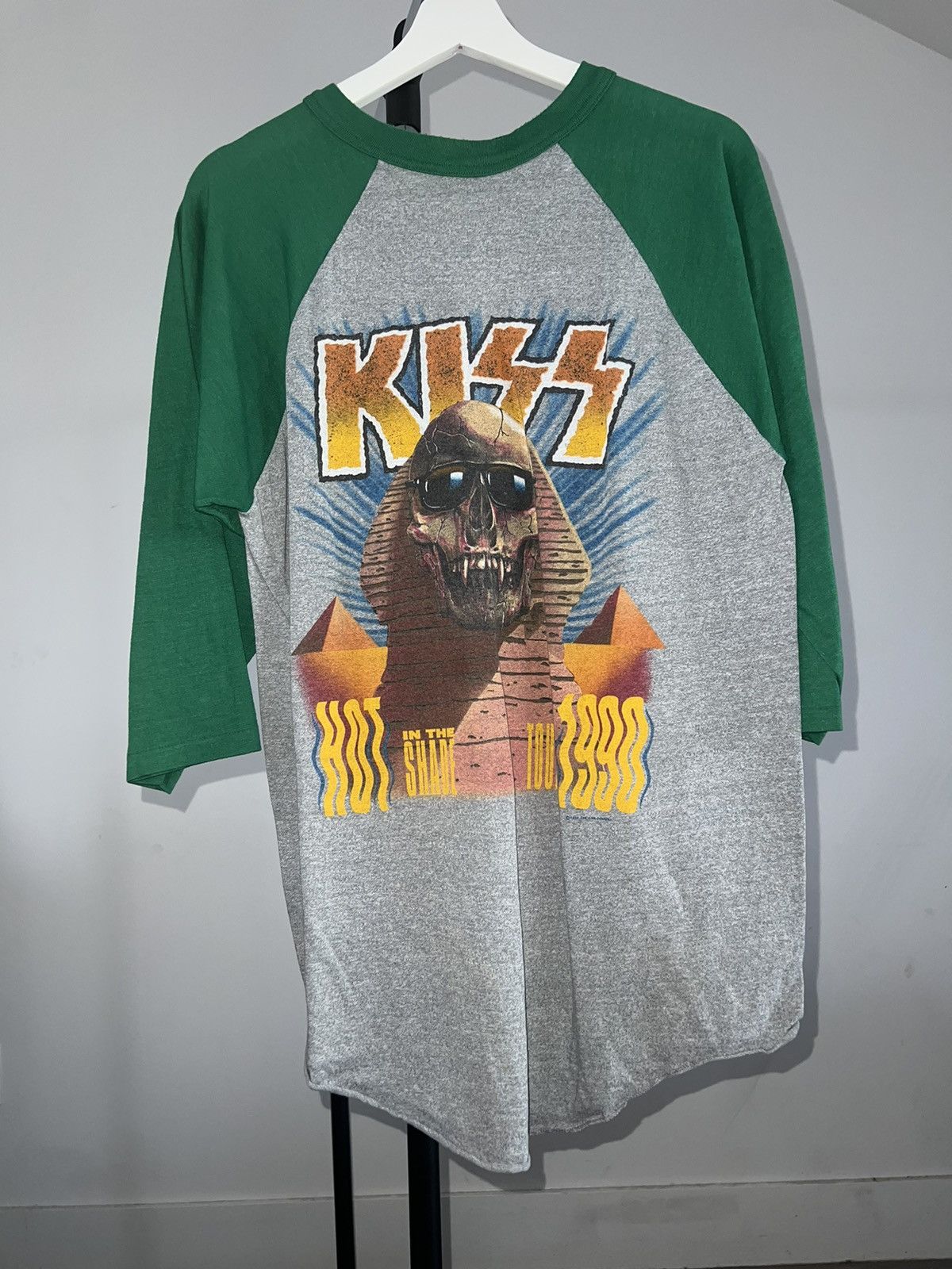 Vintage Vintage 1990 Kiss Hot In The Shade Concert Tour Shirt Xl Grailed