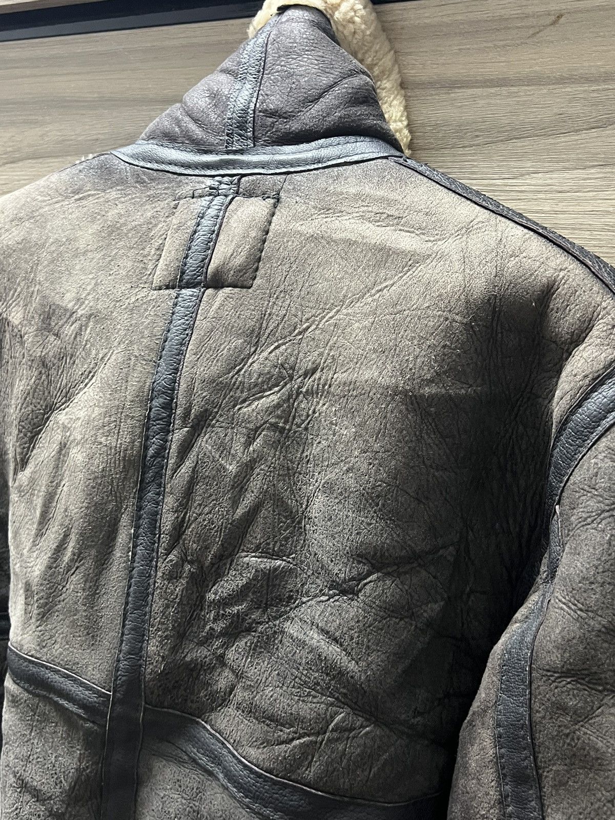 Schott SCHOTT NYC B-3 Sheepskin Leather Bomber Jacket Made in USA Size US M / EU 48-50 / 2 - 9 Thumbnail