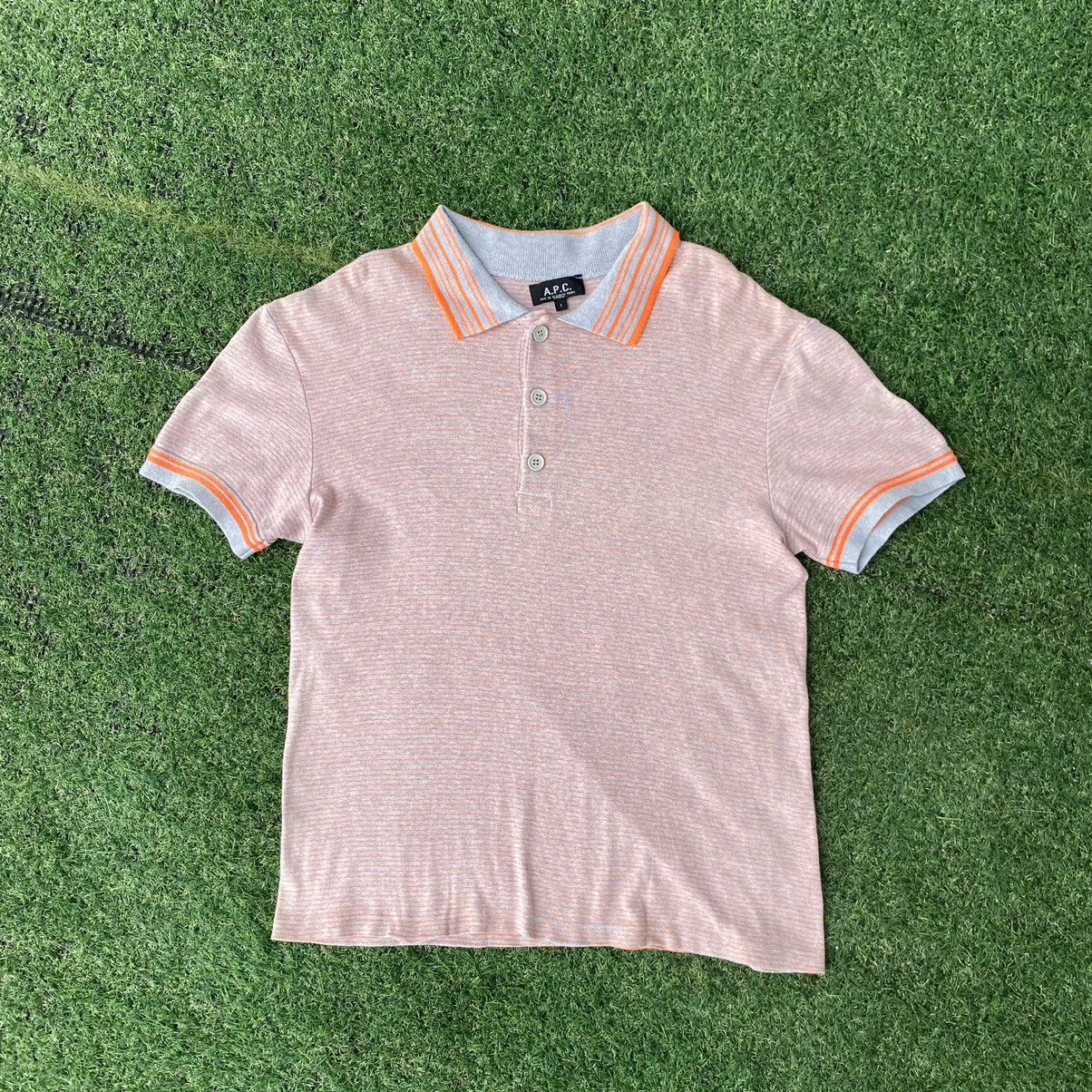 A.P.C. Vintage 90s APC Polo Tee Size US M / EU 48-50 / 2 - 1 Thumbnail