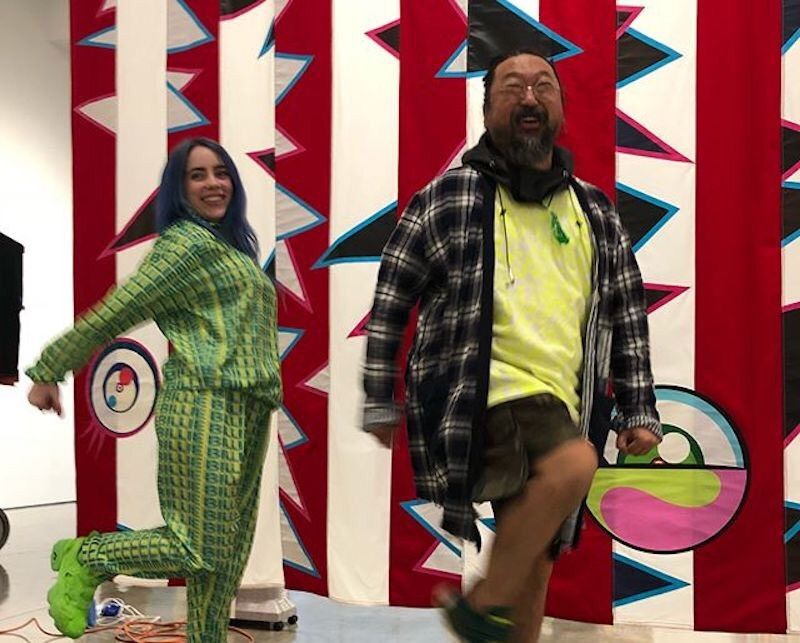 Billie Eilish × Takashi Murakami × Uniqlo Billie Eilish Collab With Takashi Murakami And Uniqlo Tshirt Size US S / EU 44-46 / 1 - 11 Thumbnail