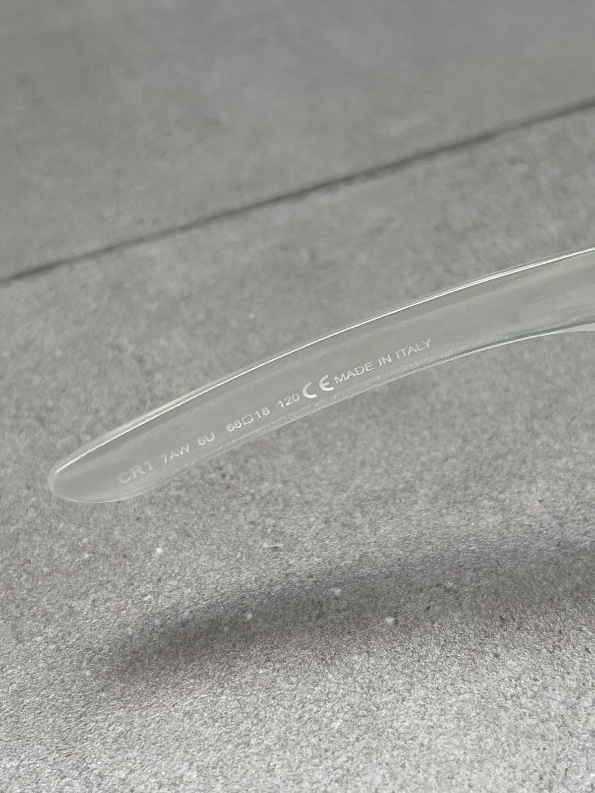 Carrera !DS! Carrera by Safilo CR1 7AW Transparent Grey Sunglasses Size ONE SIZE - 12 Thumbnail