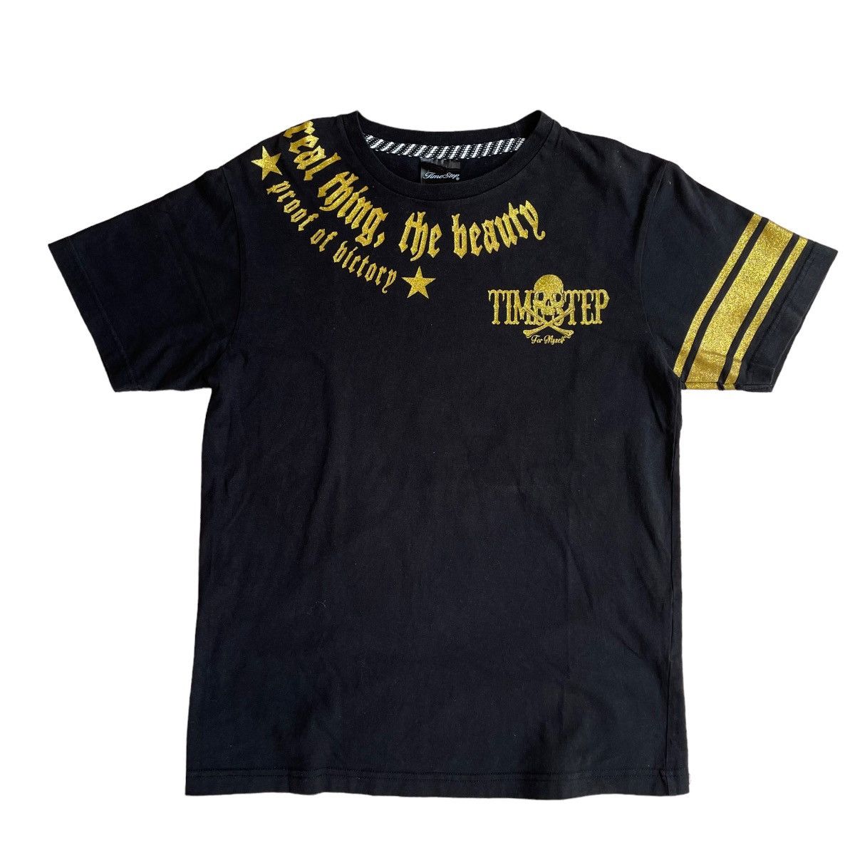 If Six Was Nine × Japanese Brand × Seditionaries 🇯🇵 TIME STEP SKULL PUNK GOTHIC TSHIRT Size US M / EU 48-50 / 2 - 1 Thumbnail