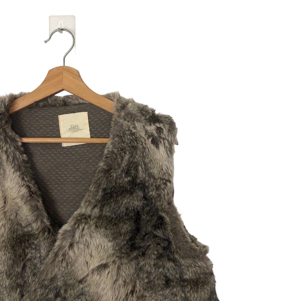 Japanese Brand VINTAGE MINK FUR VEST ZARA KNIT ISSEY MIYAKE STYLE Size US M / EU 48-50 / 2 - 5 Thumbnail