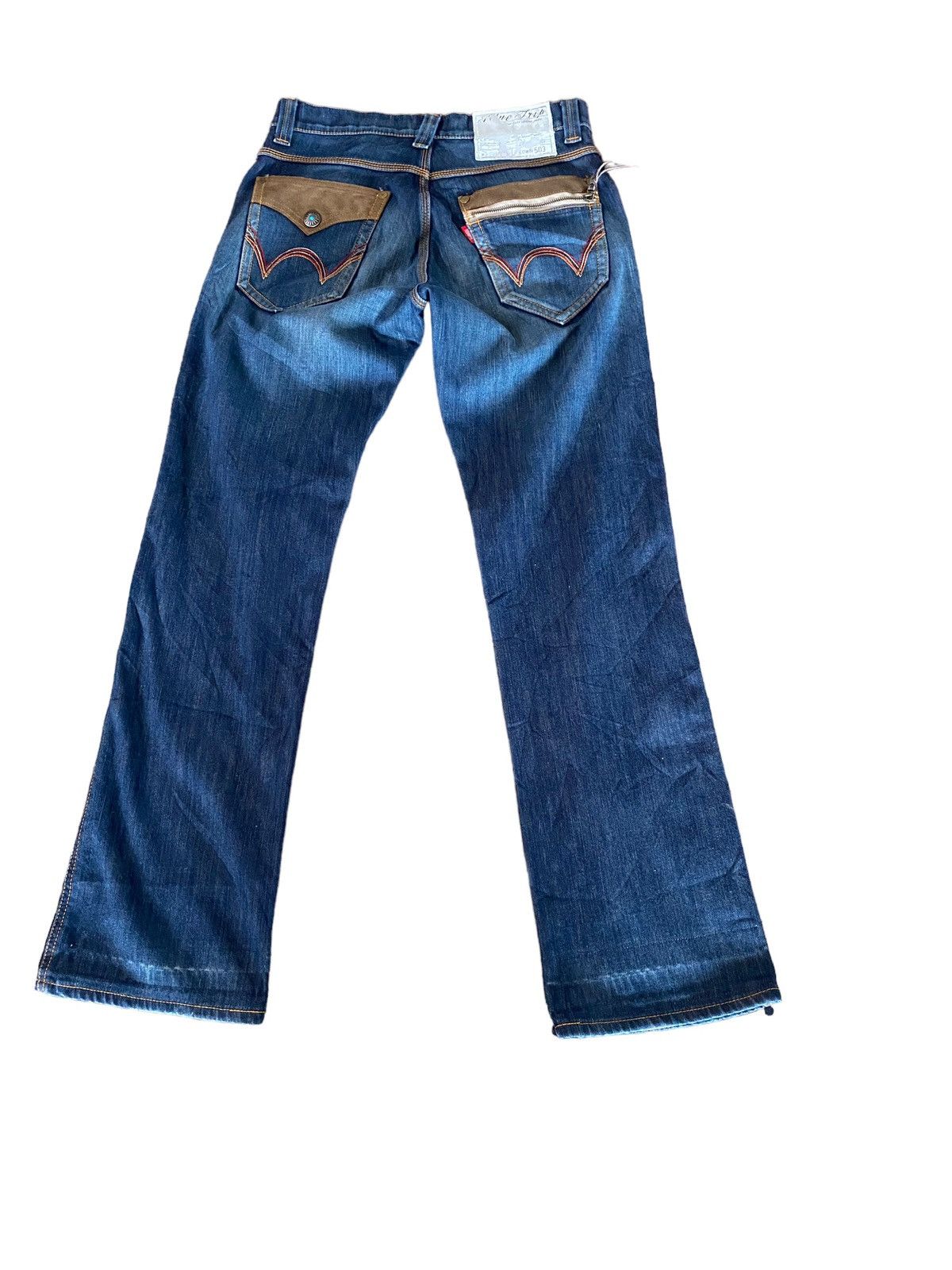 Edwin Vintage Edwin 503 Blue Trip Size US 32 / EU 48 - 2 Thumbnail