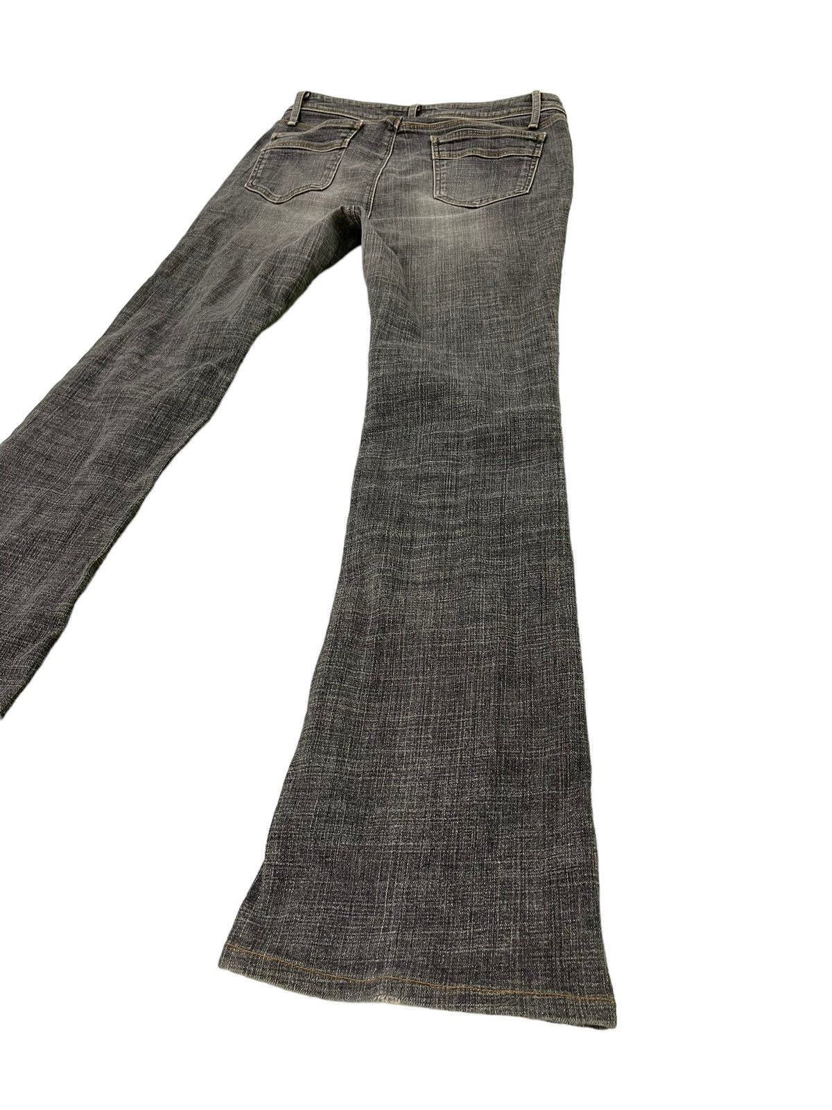 Japanese Brand Flare Jeans Ideo Japan Distress Stretch Boot Cut 6🟦1 Size US 31 - 13 Thumbnail