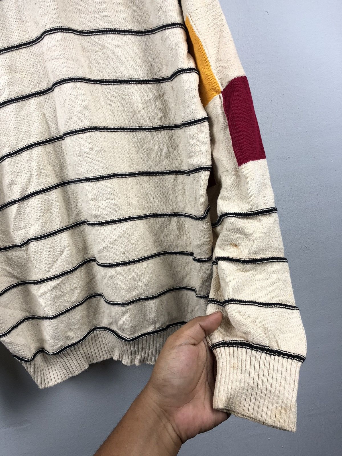 Iceberg × Other Iceberg Knitwear Multi Colour Patchwork Size L / US 10 / IT 46 - 12 Thumbnail