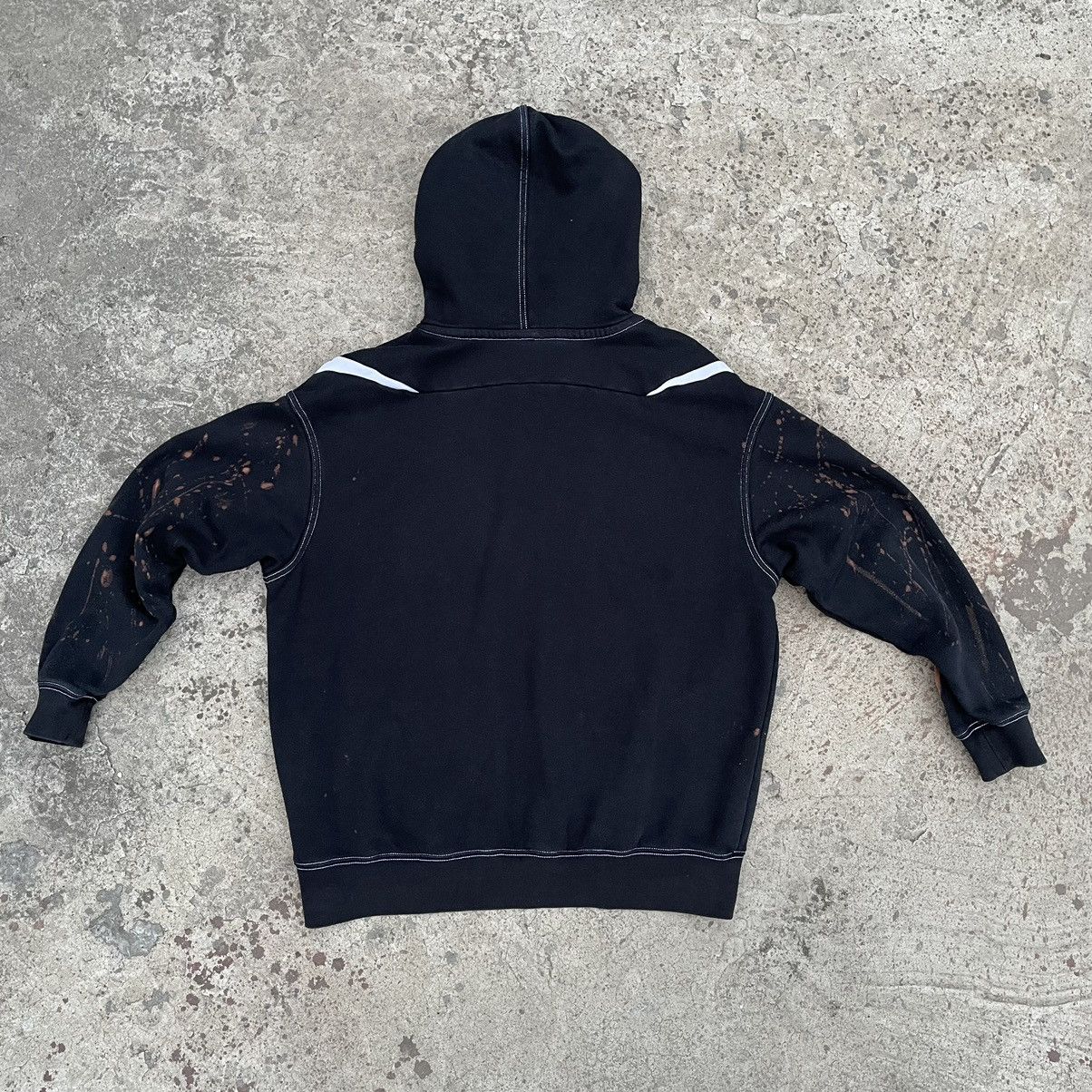 If Six Was Nine × Japanese Brand × Nike Vintage Nike Custom Hoodie With Fire Big Swoosh 90s Y2K USA Size US S / EU 44-46 / 1 - 3 Thumbnail
