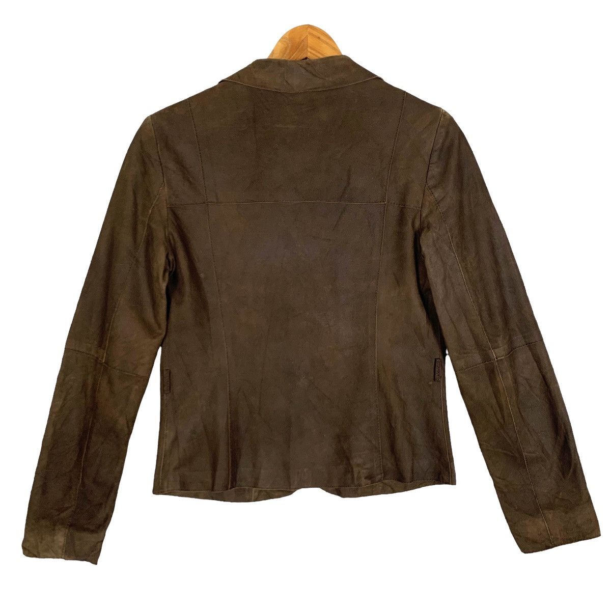 Vintage Max Mara Weekend Italian Designer Leather Jacket