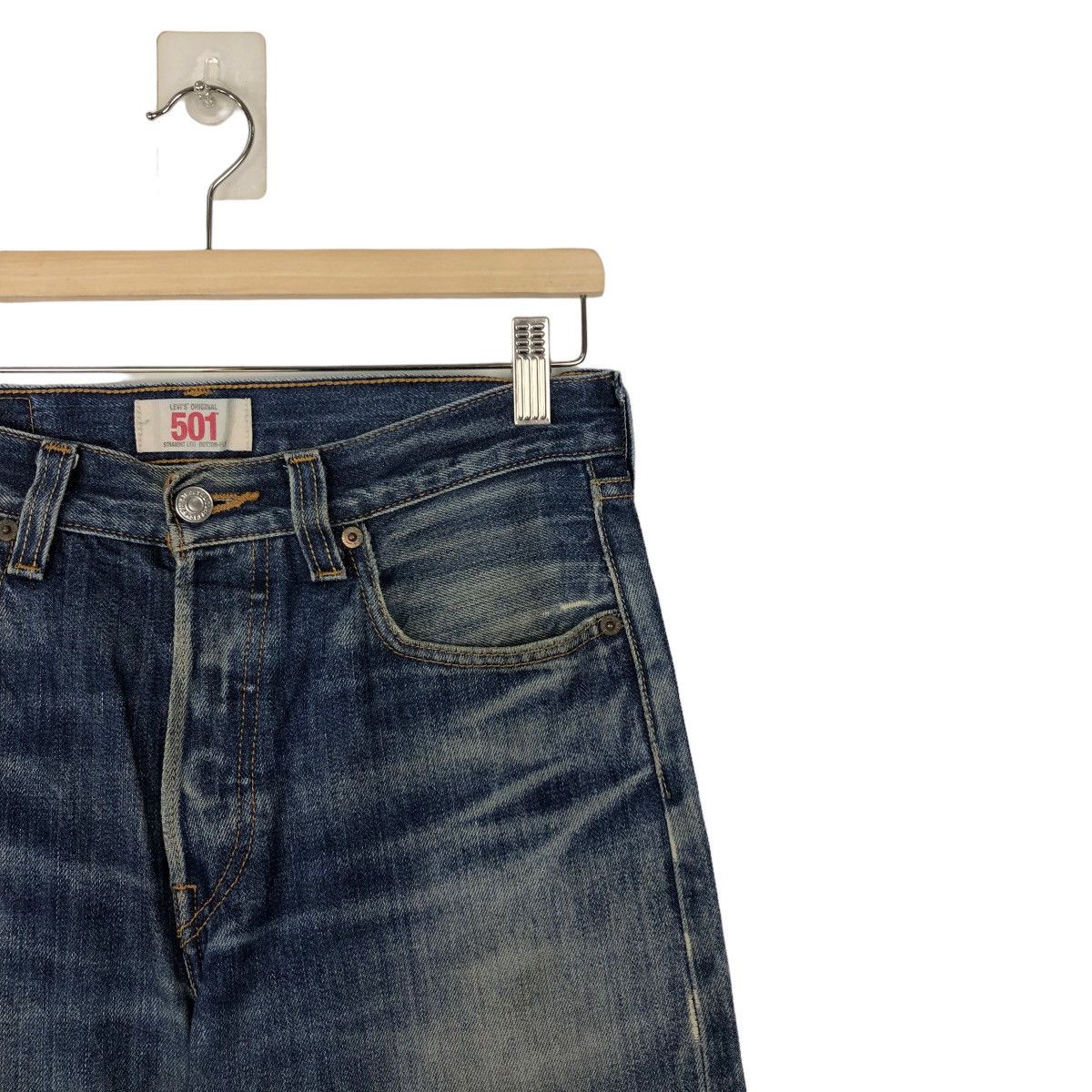 Levi's VINTAGE LEVI’ S ORIGINAL 501 DENIM STRAIGHT CUT Size US 30 / EU 46 - 4 Thumbnail