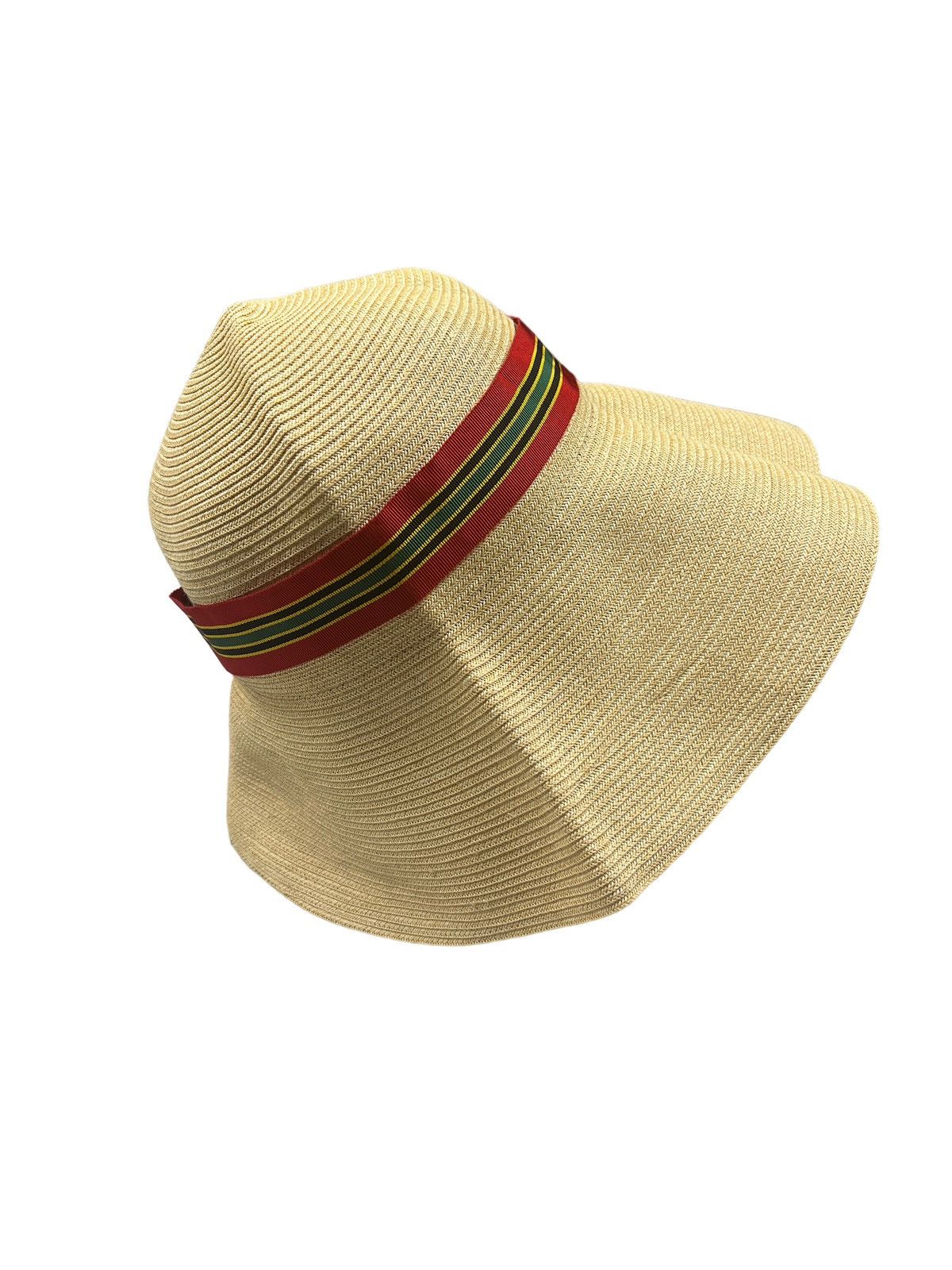 Vivienne Westwood Vivienne Westwood Orb Logo Straw Hat Size ONE SIZE - 4 Thumbnail