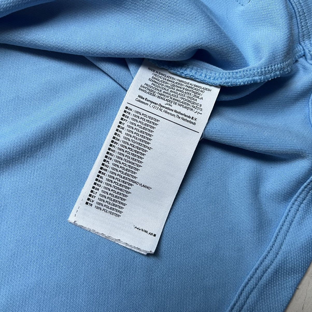 Fila Nike Manchester City Tee Tshirt Jersey Blue Home Kit Etihad Size US L / EU 52-54 / 3 - 6 Thumbnail
