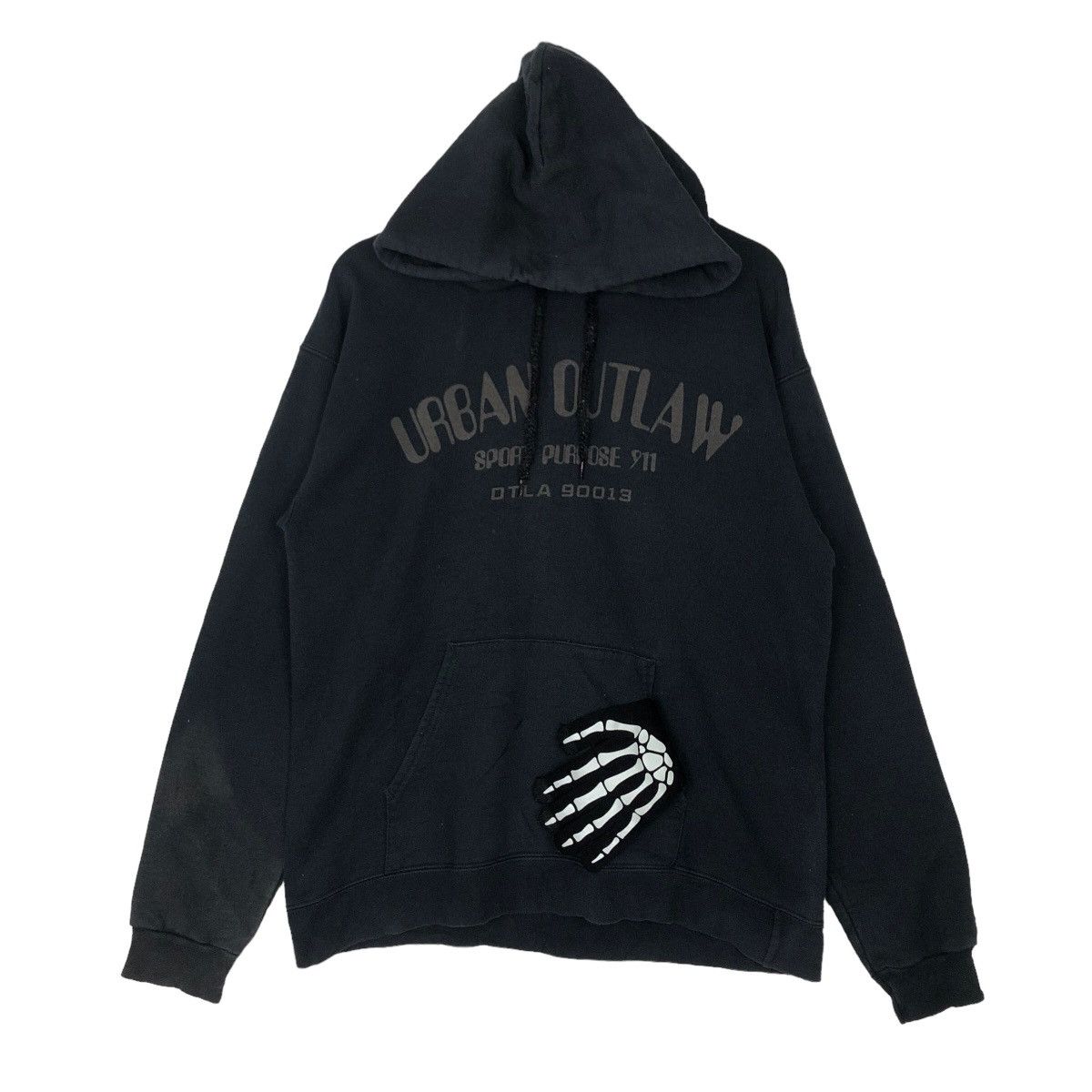 Japanese Brand URBAN OUTLAW HOODIE JACKET STREETWEAR DESIGN JAPAN Size US S / EU 44-46 / 1 - 1 Thumbnail
