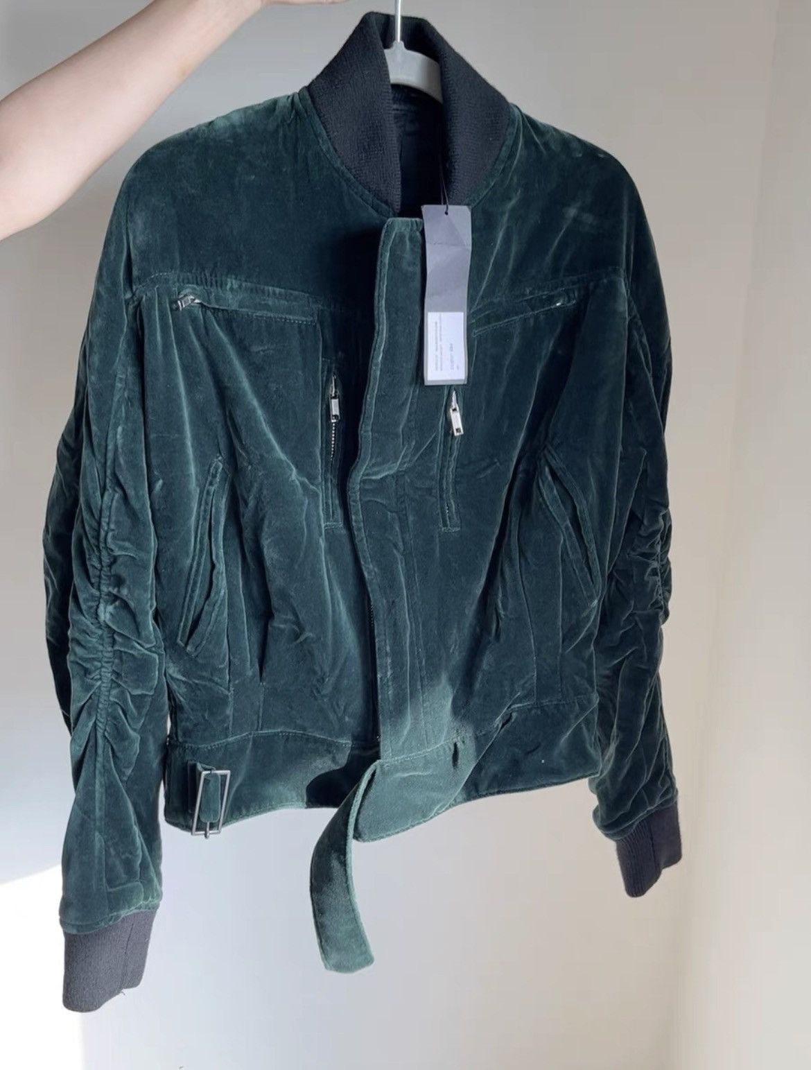 Haider Ackermann Haider ackermann Velvet Bomber Size US S / EU 44-46 / 1 - 1 Thumbnail