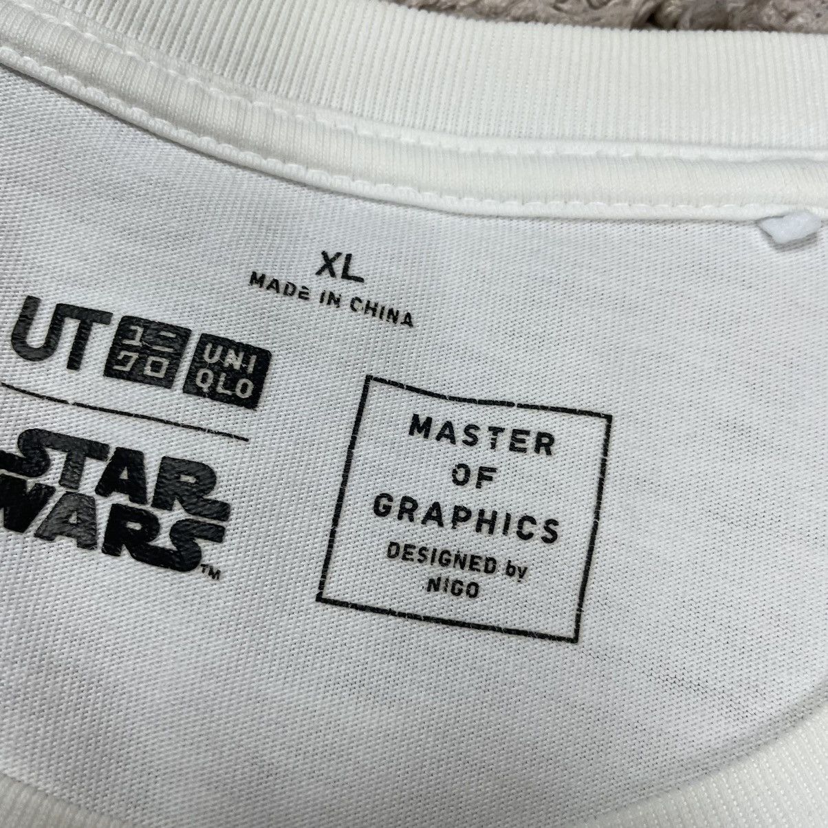 Japanese Brand × Nigo × Uniqlo Ut x Starwars Design By Nigo T- shirt Size US XL / EU 56 / 4 - 18 Thumbnail