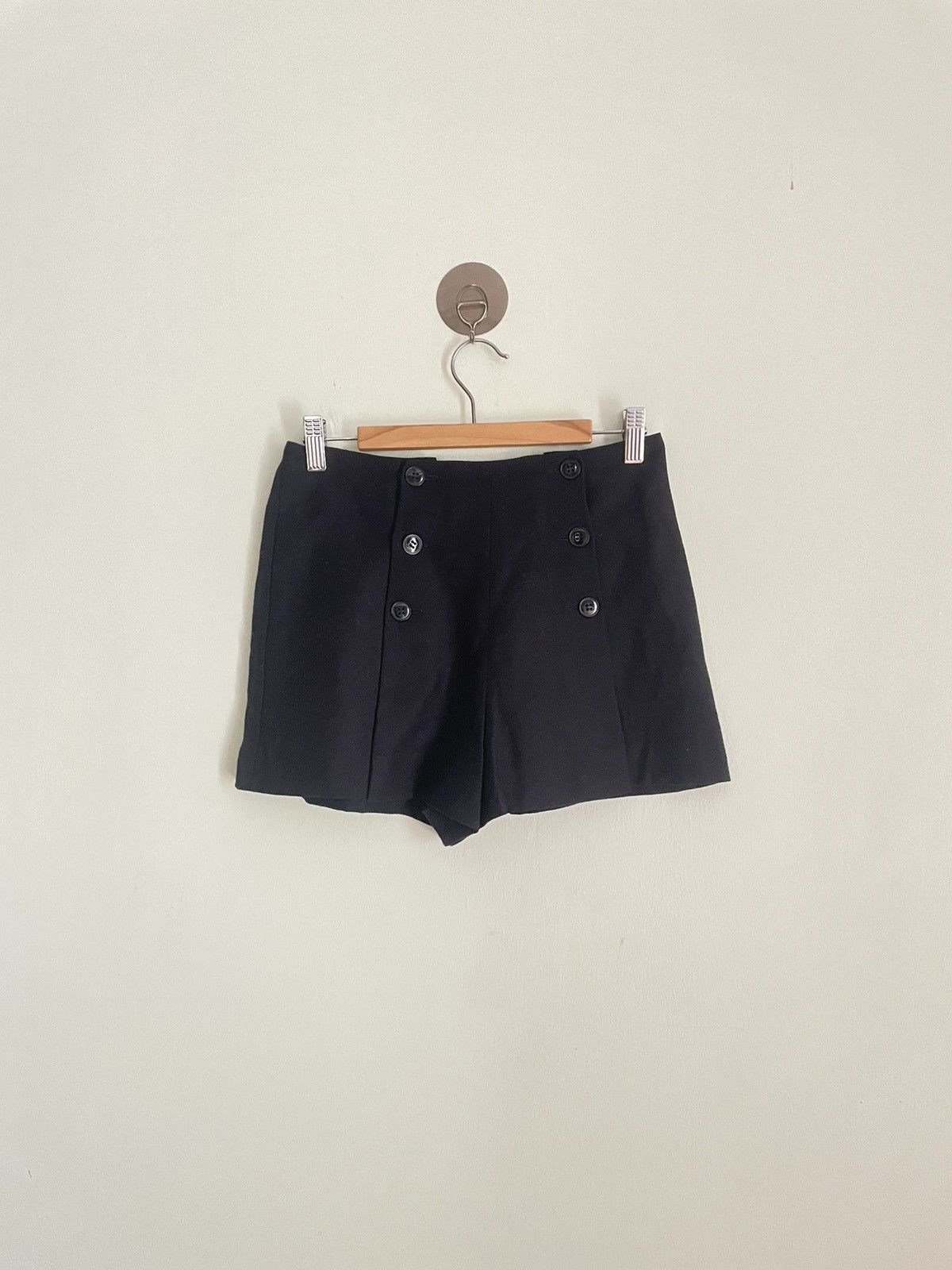 image of Agnes B. Lolita Shorts in Black, Women's (Size 26)