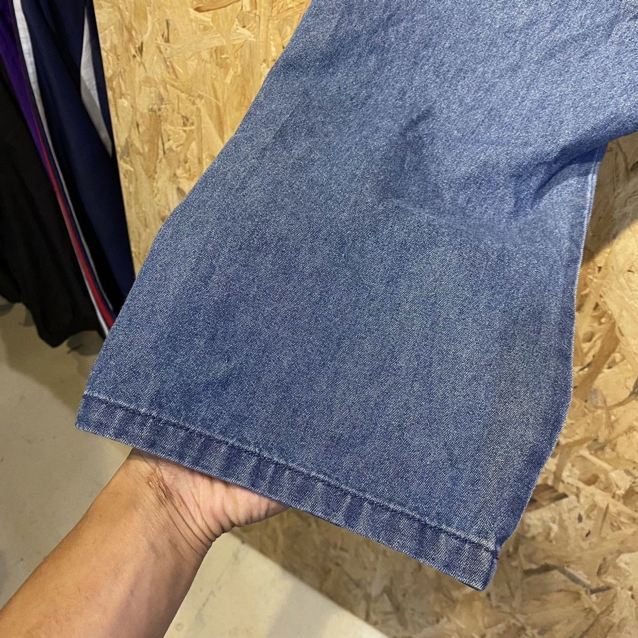 Issey Miyake Issey Miyake Ne-net Baggy Drop Crotch Denim Pants 30 Size US 30 / EU 46 - 6 Thumbnail