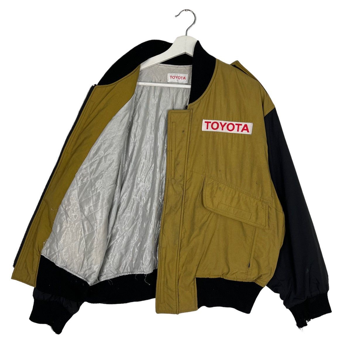 Japanese Brand 🔥 VINTAGE TOYOTA TRD RACING TEAM BOMBER JACKET Size US M / EU 48-50 / 2 - 6 Thumbnail