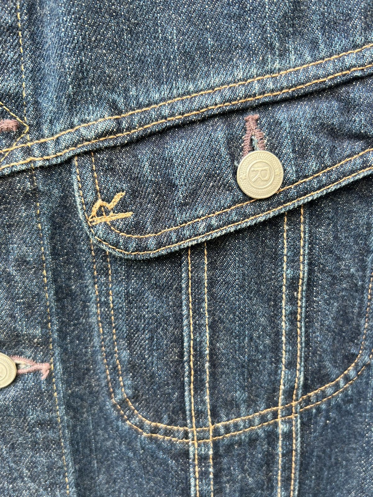 45rpm Vintage 45rpm Japan Denim Trucker Jacket Size US M / EU 48-50 / 2 - 8 Thumbnail