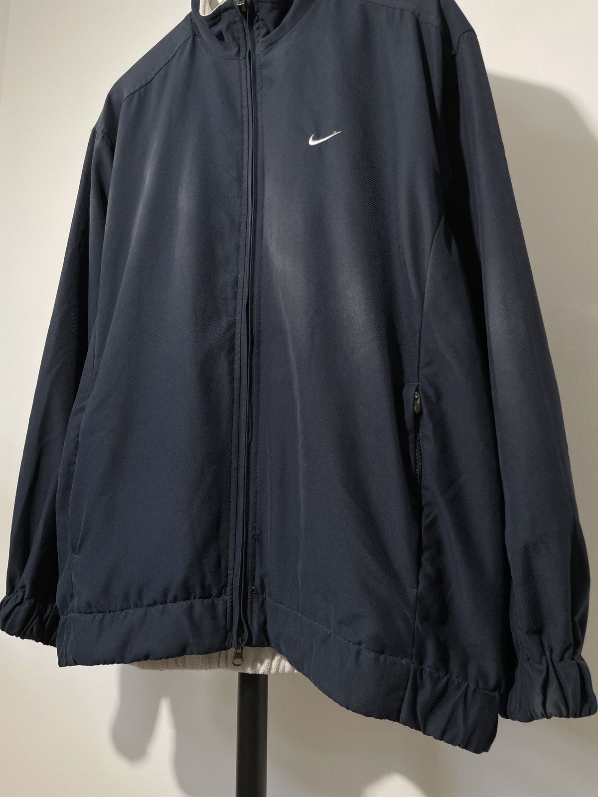 Nike × Vintage Reversible Nike Y2K Vintage Nylon/Fleece Light Jacket Size US L / EU 52-54 / 3 - 4 Thumbnail