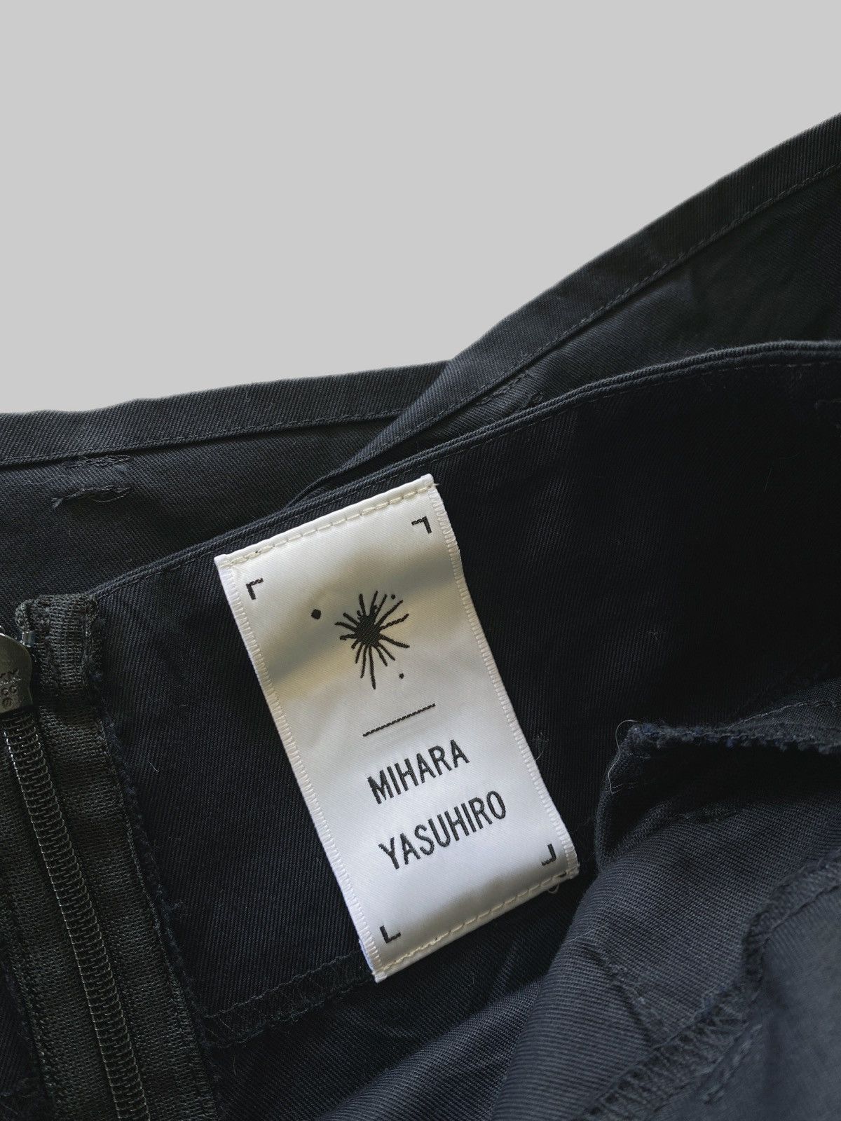 Maison MIHARA YASUHIRO Archives! Mihara Yasuhiro Asymmetrical Hybrid Wrap Skirt Size 27" / US 4 / IT 40 - 3 Thumbnail