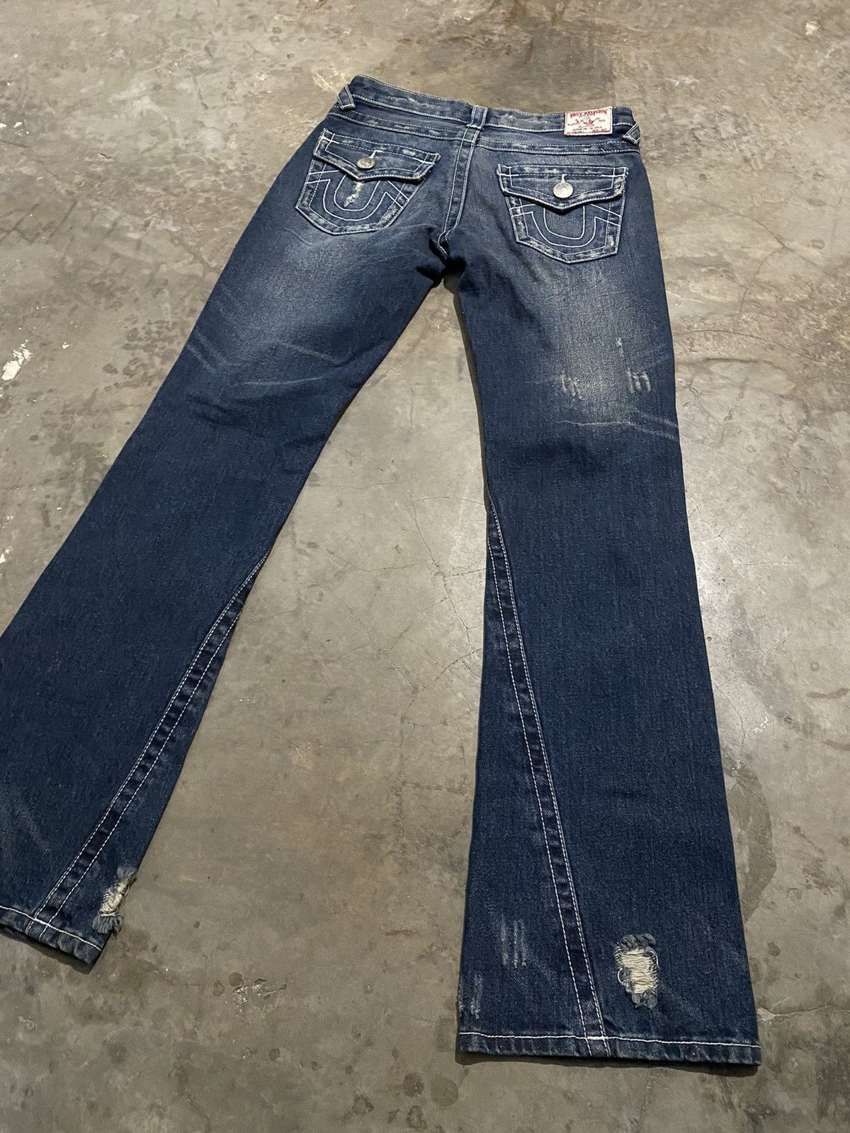 Super Flare Jeans True Religion Section Joey Low Rise p117