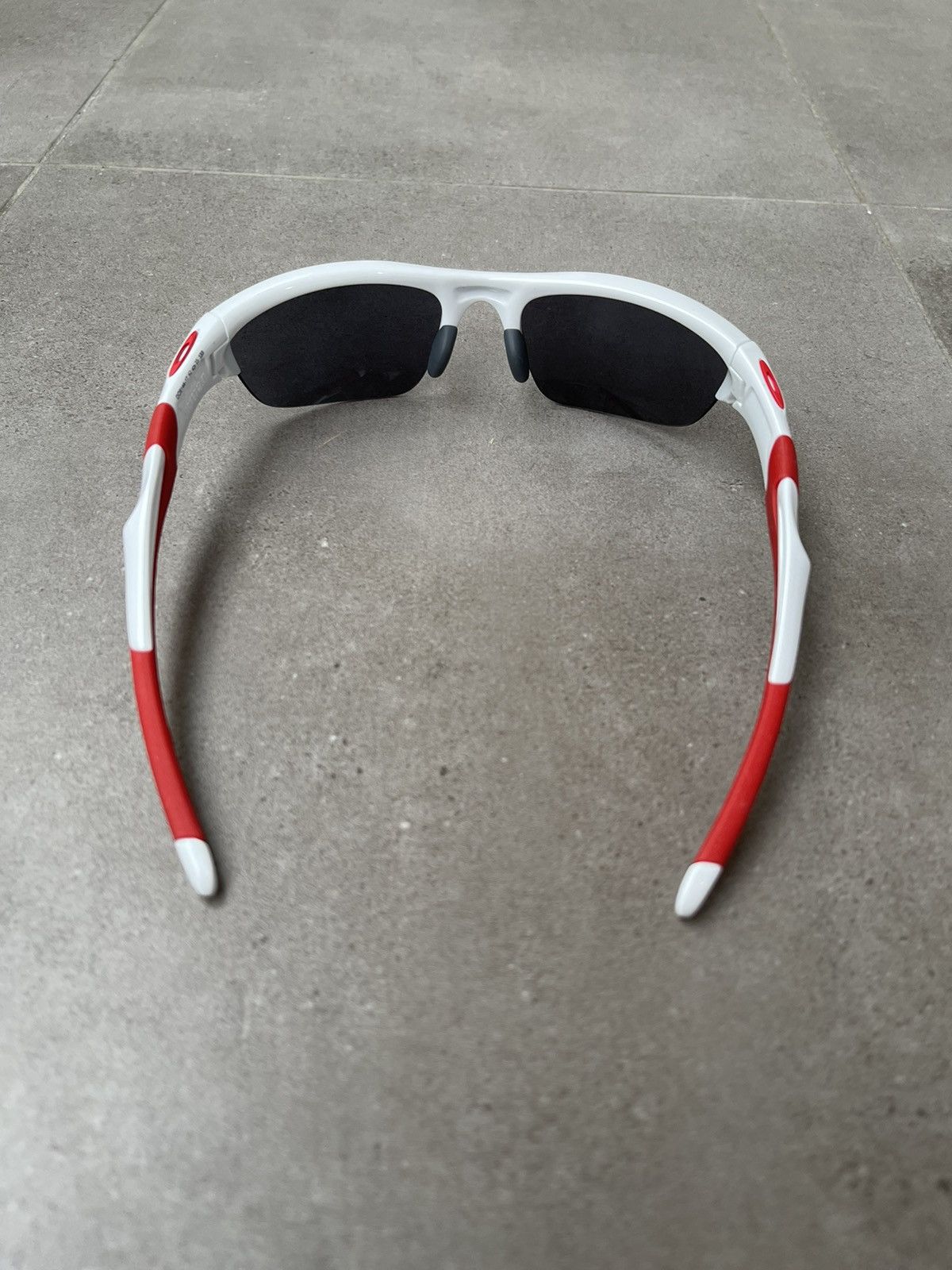Oakley Oakley OO9144-17 "HALF JACKET 2.0" White Red Sunglasses Size ONE SIZE - 9 Thumbnail