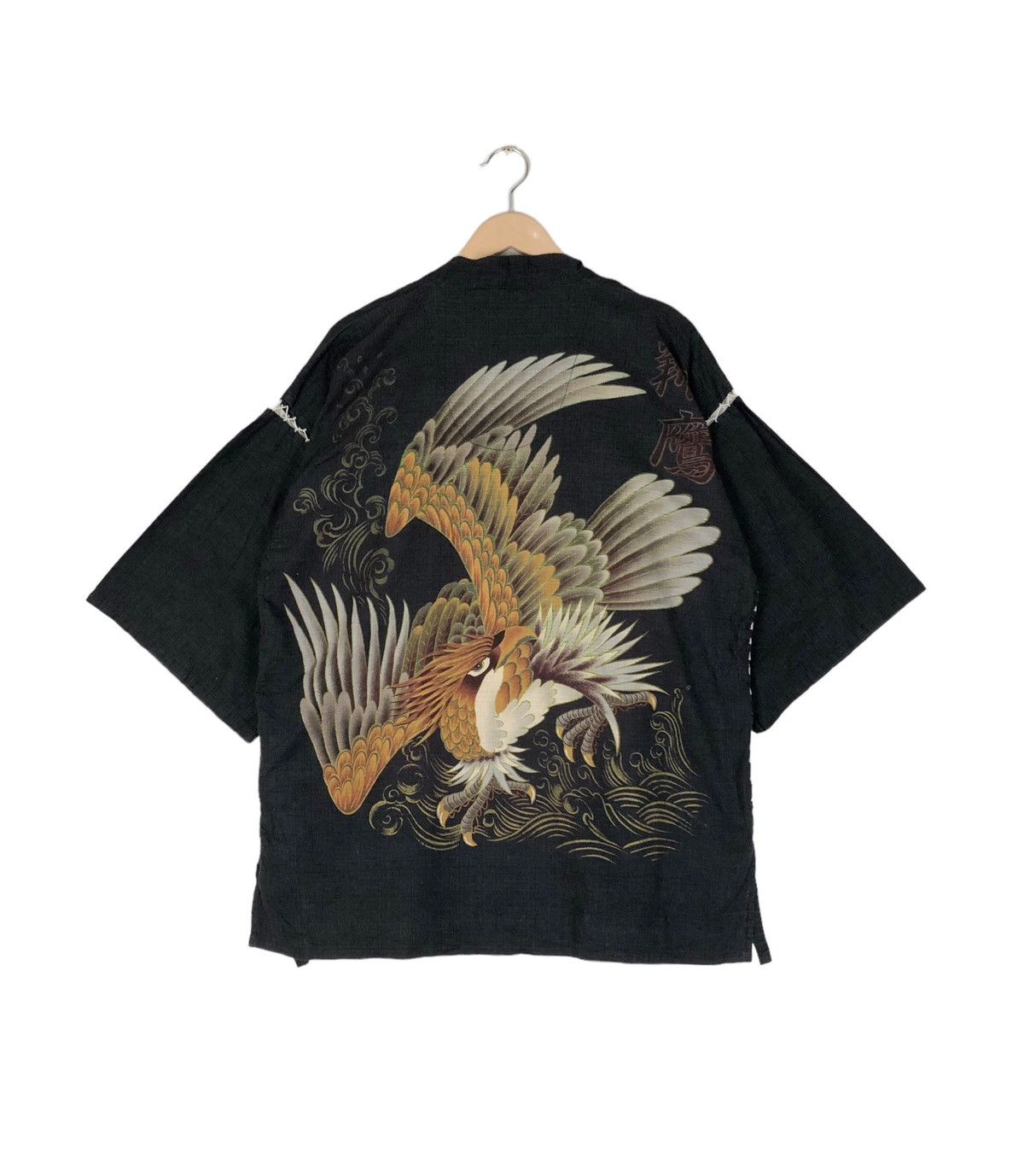 Japanese Brand 🦅 Kimono Japanese Traditional Eagles 🦅 Size US L / EU 52-54 / 3 - 1 Thumbnail