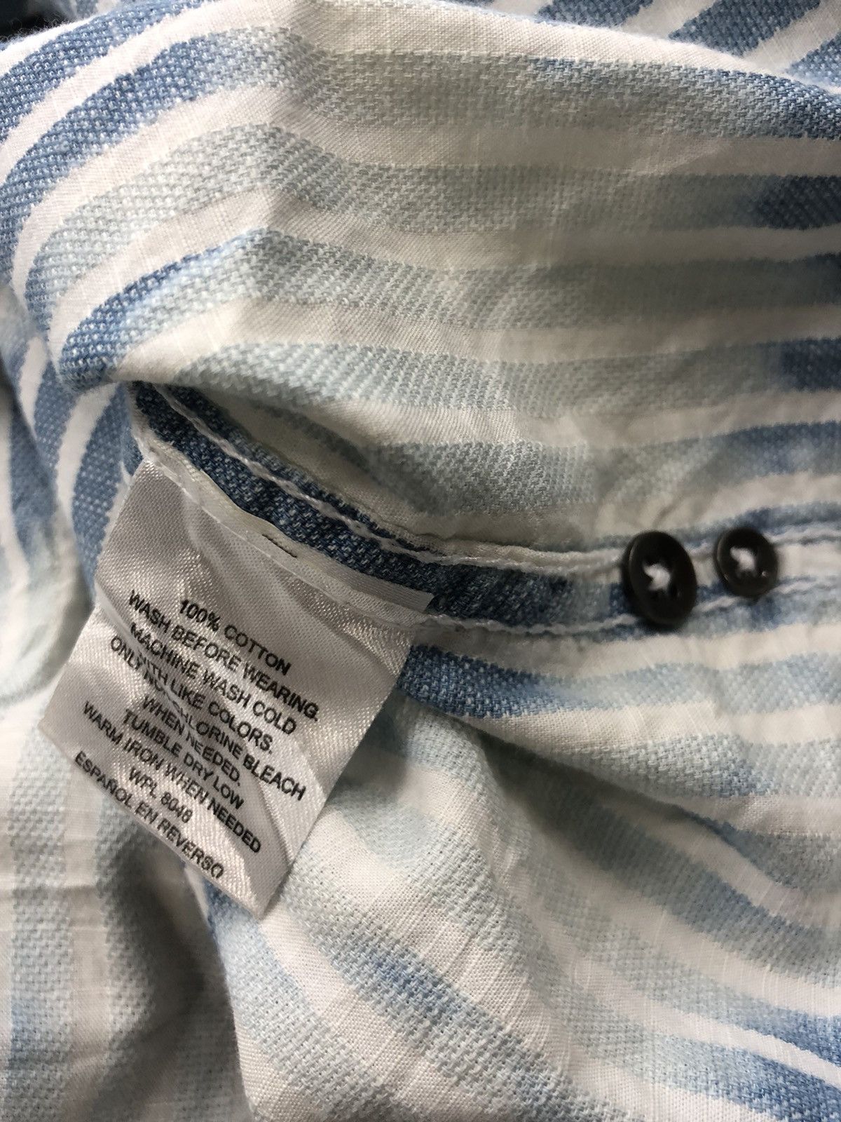 Le Grande Bleu (L.G.B.) I.N.C Concept Acid Wash Tie Dyed Button Up Shirt Size US L / EU 52-54 / 3 - 12 Thumbnail