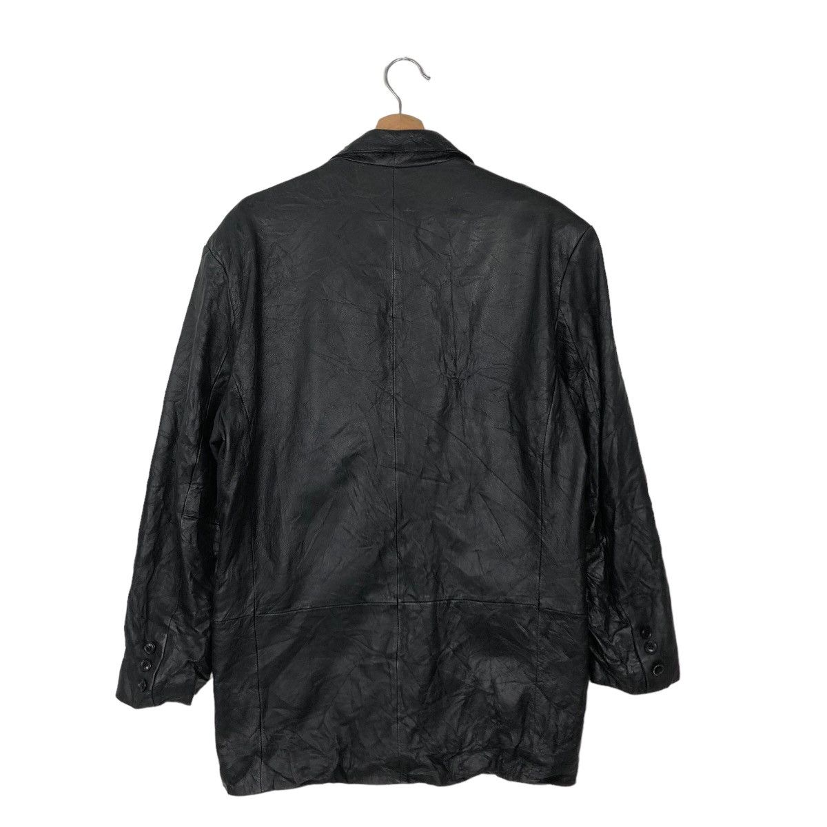 Japanese Brand VINTAGE SOFT GENUINE LEATHER JACKET NORTH WIND Size US M / EU 48-50 / 2 - 7 Thumbnail
