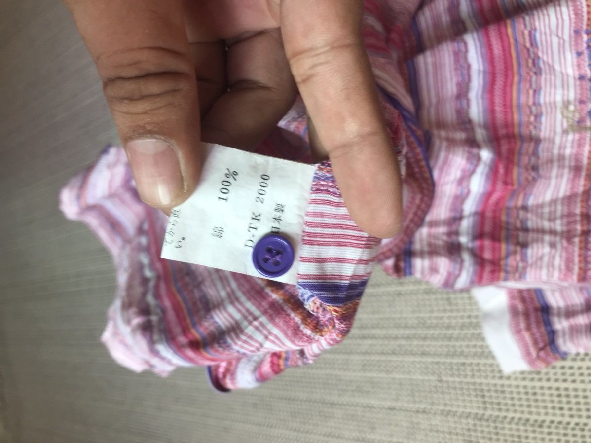 Japanese Brand × Kenzo ‼️KENZO GOLF POLO SHIRT STRIPE NIC DESIGN‼️ Size US M / EU 48-50 / 2 - 6 Thumbnail