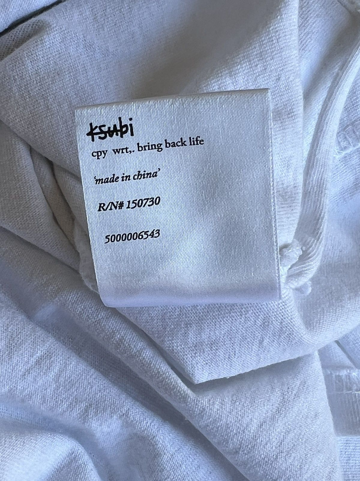 Ksubi Ksubi DAZE White T-Shirt Size US M / EU 48-50 / 2 - 7 Thumbnail